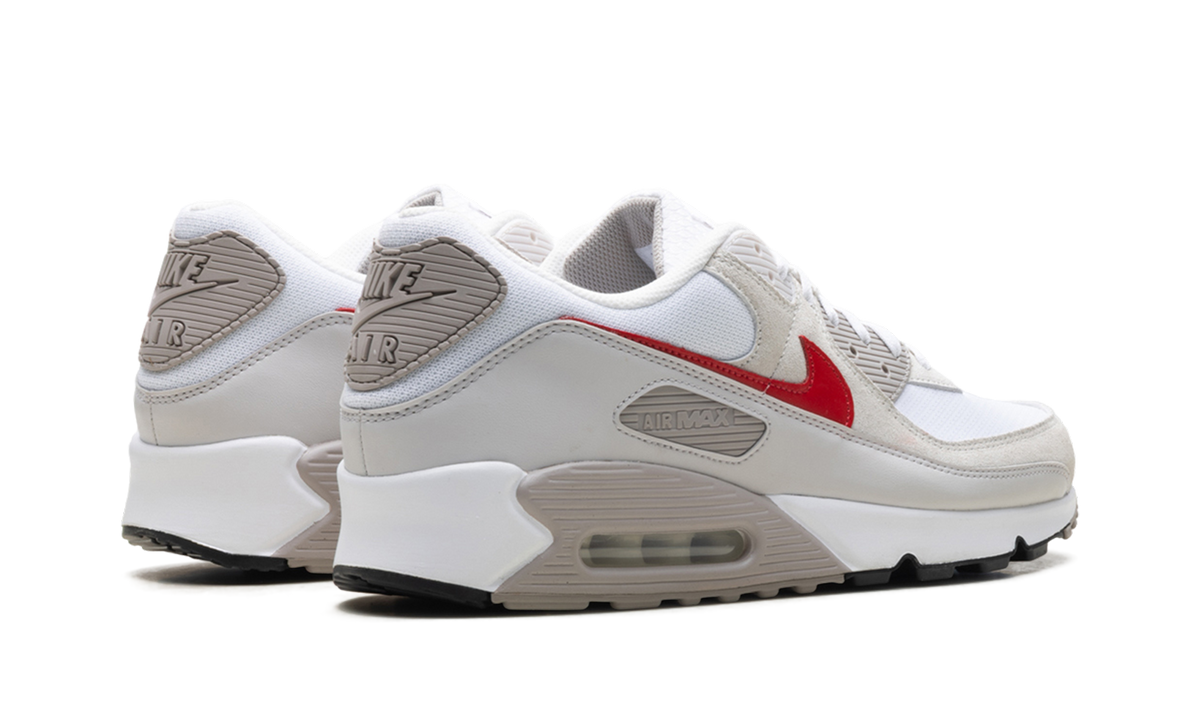 Air Max 90 "White College Grey Vast Grey University Red" DM0029 113