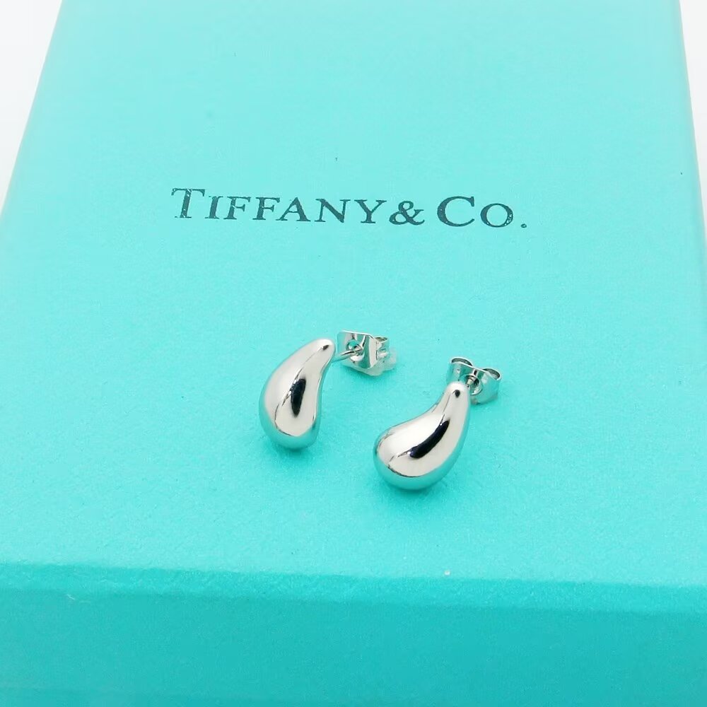 18K Tiffany Horn Earrings