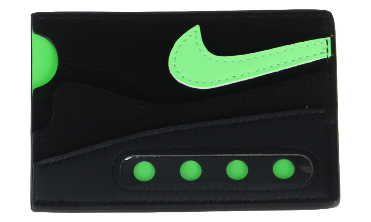 Icon Air Max 1 Big Bubble Card Wallet "Black / Anthracite / Green Strike" N.101.3668.074